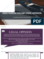 Asas Hukum Dalam Legal Opinion PPT Fix Alhamdulillah