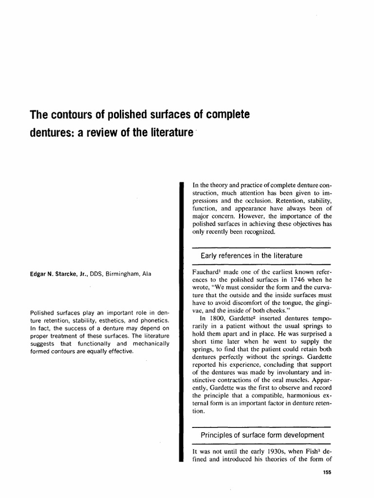 Polish Surface CD 2 PDF Dentures Tongue