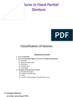 Failure in FPD
