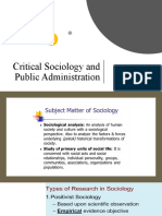 Critical Sociology