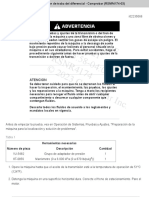 16H Ats Comprobar Presion Del Embrague de Traba Del Diferencial