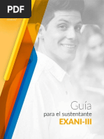 EXANI III - Guia para El Sustentante - 2023 Comprimido