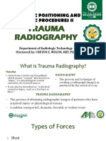 Finals Trauma Radiography