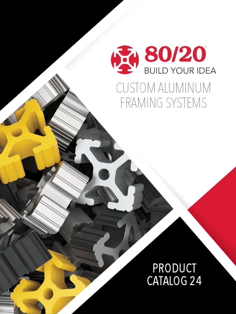 8020 Catalog 24 | PDF | Machining | Packaging And Labeling