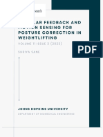 Modularfeedback and Motion Sensing For Posture Correction in Weightlifting 2