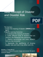 Module 1 Basic Concept of Disaster and Disaster Risk