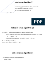 Midpoint Circle Algorithm-Cg