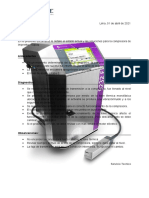 Informe - Compresora Imprenta