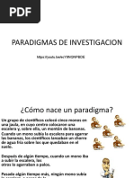 2 Paradigmas de Investigacion