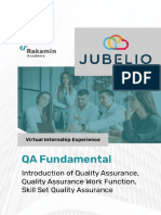 Article Review 1 QA Fundamental