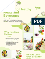 Green Healthy Food Brand Guidelines Presentation
