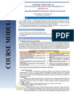 Module 10 Educ 61chapter 4 Designing Meaningful PBA 1