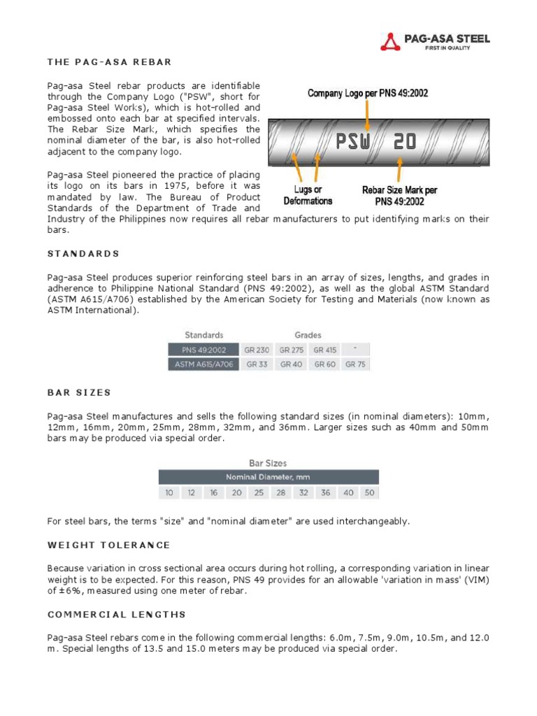 ALE-STRUC-Pag-Asa Steel 2021 | PDF | Physical Sciences | Building Materials