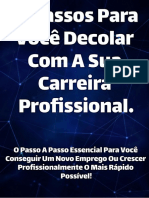 11 Passos para Você Decolar Com A Sua Carreira Profissional