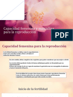 Capacidad Femenina y Masculina para La Reproducción