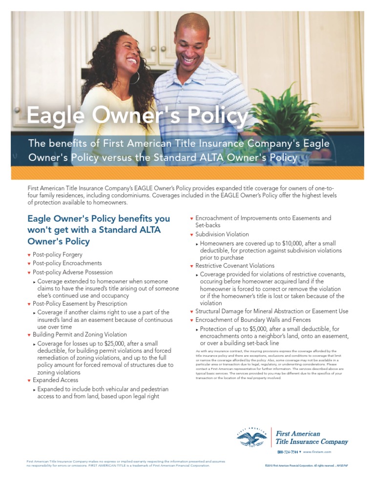 Homeowners Policy 2 Side Flyer | PDF | Home Insurance | Easement