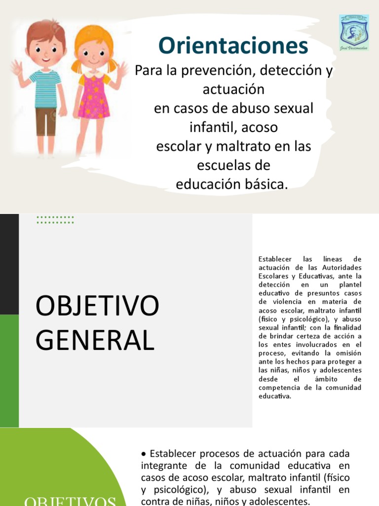 Protocolo de Prevención y Actuación Escolar | PDF | Abuso infantil ...