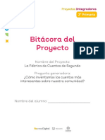 Bitácora - Proyecto 2 Primaria Febrero