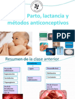 02 - Parto Lactancia y Métodos Anticonceptivos