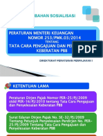 SOSIALISASI PMK-253 - 2014 Keberatan PBB