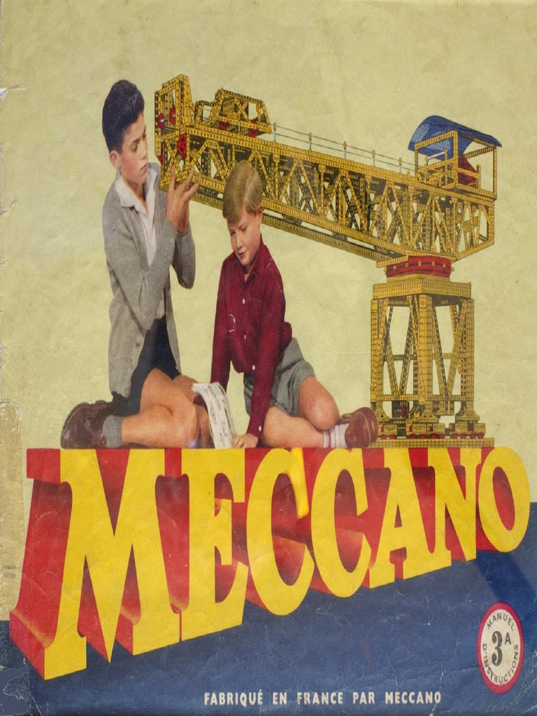 Catalogue MECCANO Ancien – “La Visite De Jean Au Pays Meccano” – 16 Pages – France