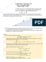 PEP 2021 Phase 1 Selection Test 1 - Solution