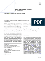 Nonlinear Size-Dependent Modeling and Dynamics of Nanocrystalline Arc Resonators