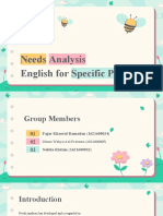 Needs Analysis Group 2