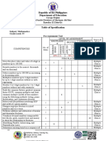 Pre-Assessment Tool Grade 4