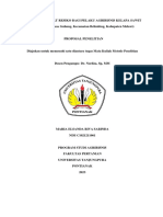 Maria Elsanda Riva Sarinda - C1021211061 - Proposal Metode Penelitian
