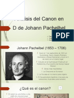 Análisis Del Canon en D de Johann Pachelbel
