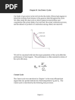 Gas Power Cycles