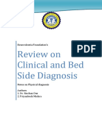 Review On Clinical and Bed Side Diagnosis