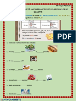 Les Adverbes de Quantité