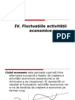 4 - Fluctuatiile Activitatii Economice