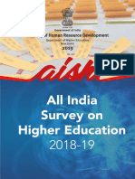 AISHE Final Report 2018-19