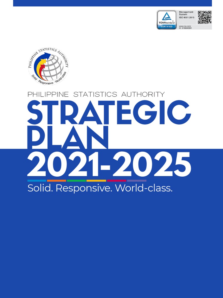 (SIGNED) PSA 20212025 Strategic Plan PDF