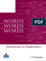 (Always Learning) Sreenivasan, T. P - Words, Words, Words Adventures in Diplomacy-Longman (2011)