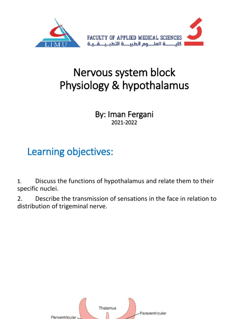 Physiology And Hypothalamus Pdf