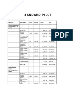 Fee For Standard Pilot Course: Description Hour Fee/Hr Total Total USD USD NGR Non Professional Course (PPL) On DA40