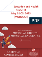 Physical Education and Health Grade 11 May 02-05, 2023 (Modular)