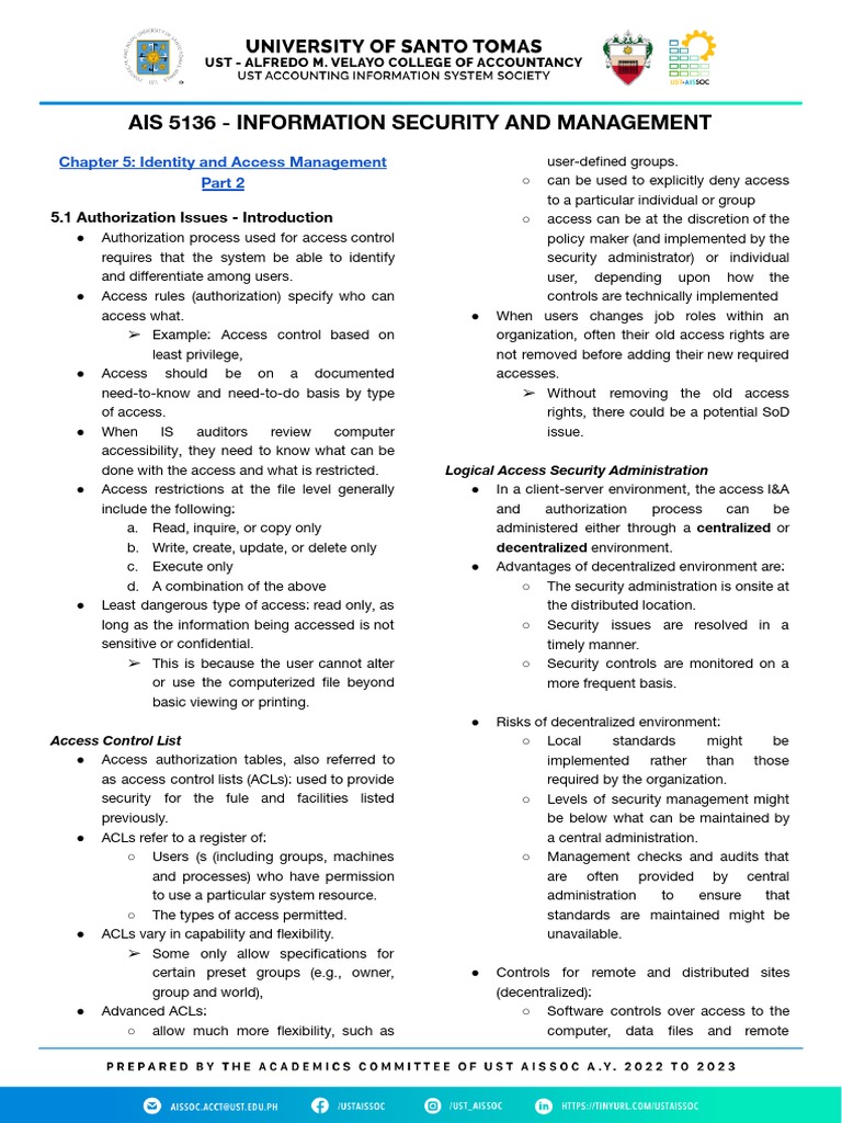 Identity and Access Management Overview | PDF | Security | Computer ...