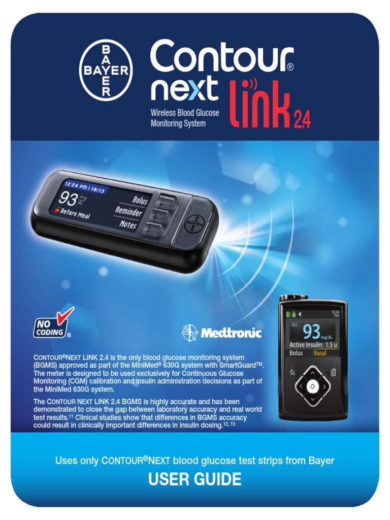 CONTOUR Next LINK 2.4 Meter UserGuide | PDF | Usb | Clinical Medicine