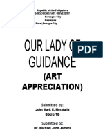 Our Lady of Guidance: (Art Appreciation)