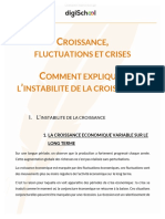 Roissance Fluctuations Et Crises Omment Expliquer L Instabilite de La Croissance