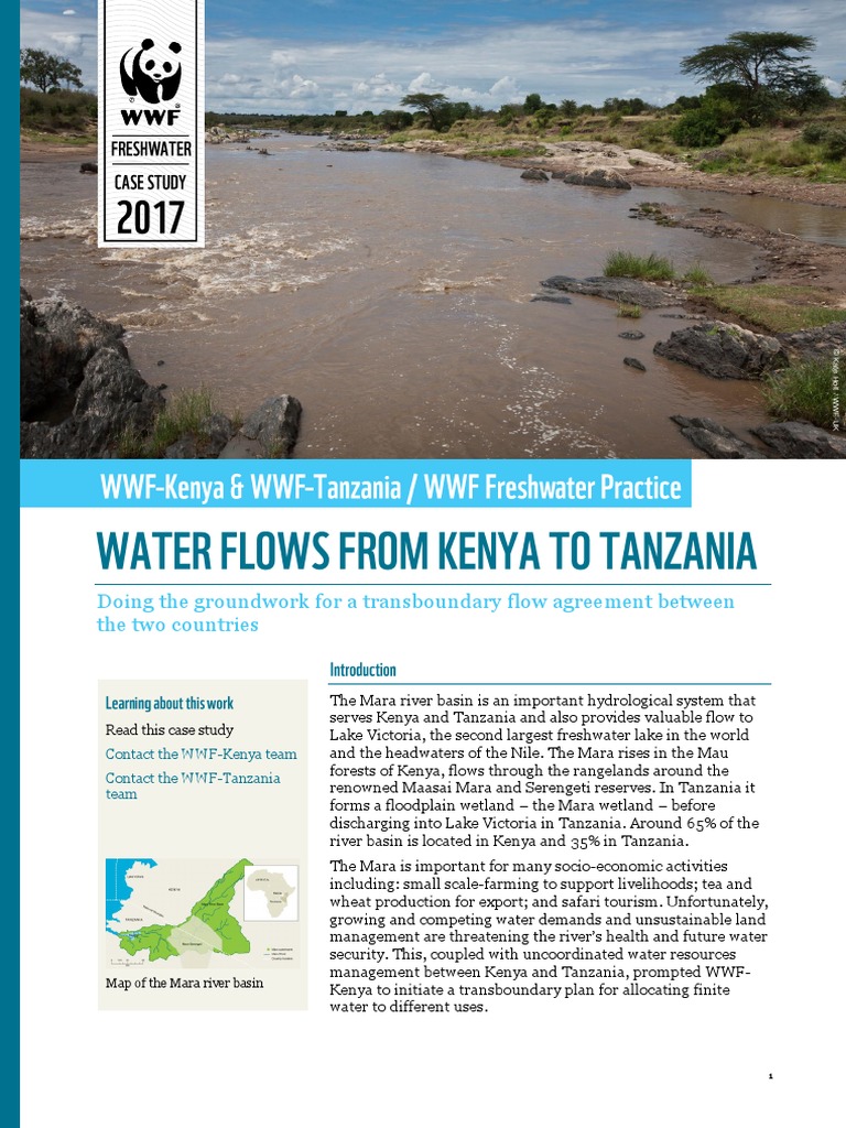 170524 Mara WAP CSexternal PDF Kenya Water Resources
