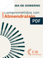 Ciudadanos Almendralejo - Programa de Gobierno 2023 - 2027