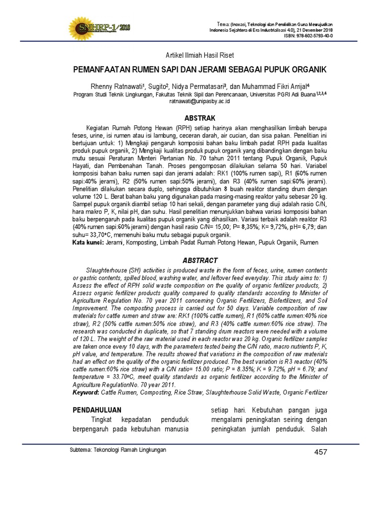 Rumen Sapi Artikel | PDF