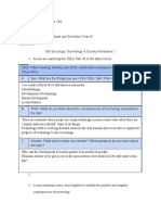 Arka - 10A - Technology and Society Worksheet 1