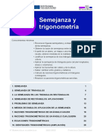 T5 Semejanza y Trigonometría (4º Acad)